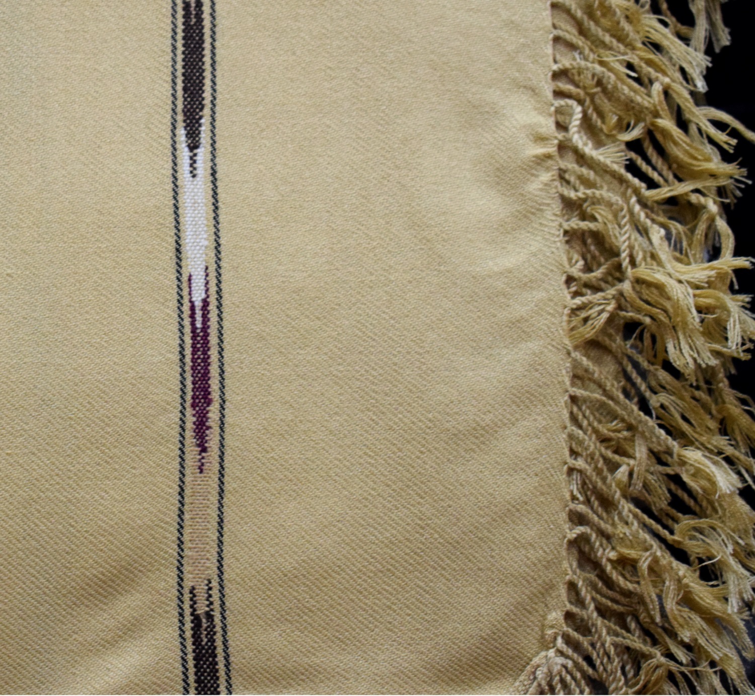 Traditional Men Salampori Shawl 100% Woolen Handmade Handwoven - Image 5